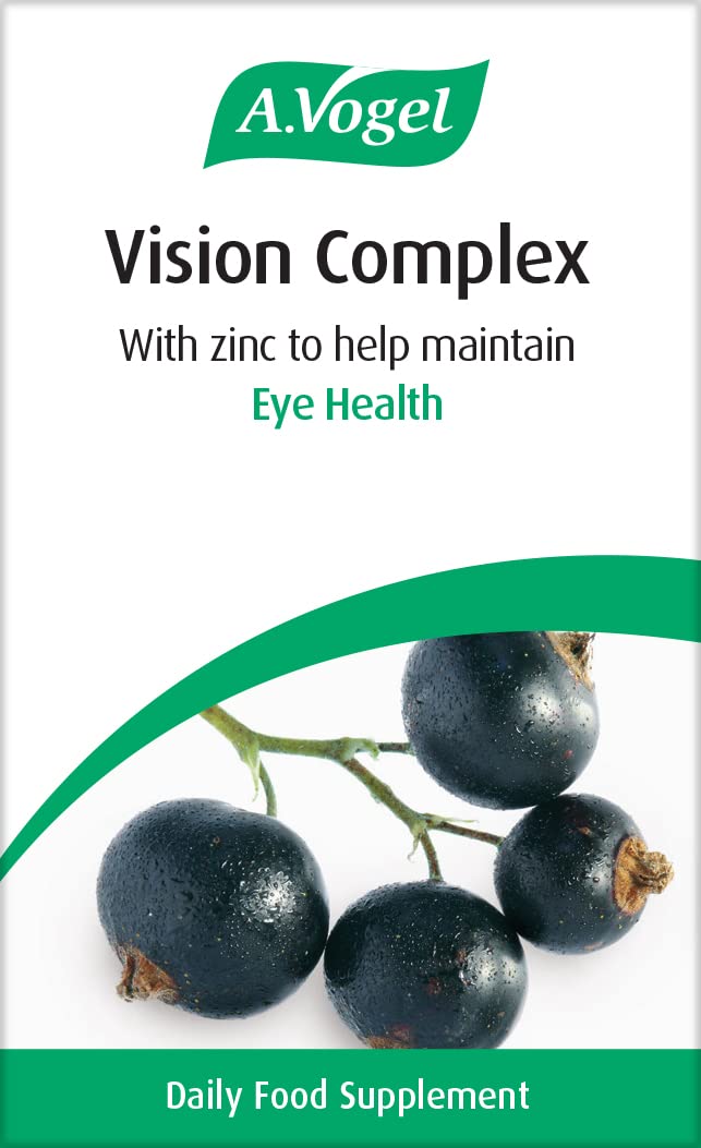 A.Vogel Vision Complex | Eye Health Supplement | Rich in Lutein, Beta-Carotene & Zeaxanthin | Contains zinc | 45 Tablets