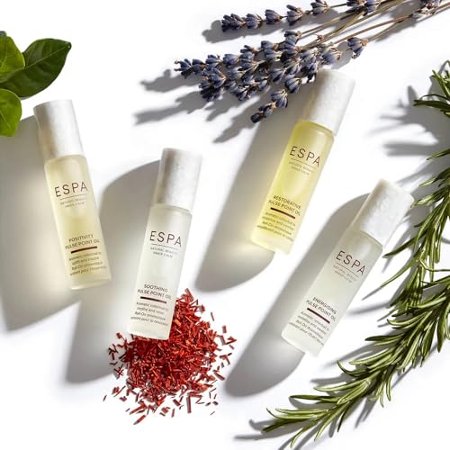 ESPA | Energising Pulse Point Oil | 9ml | Peppermint, Eucalyptus & Rosemary | COSMOS Natural Certified