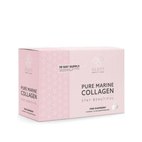 Plent PLENT Pure Marine Collagen Pink Raspberry - Hair, Skin, Nail Support Supplement Marine Collagen peptides - 30 Days Supply Box 30 sachets