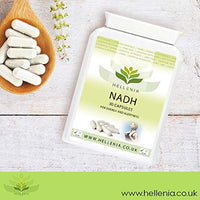 Hellenia NADH 10mg | 30 Capsules | Energy Supplement | Vegan Friendly