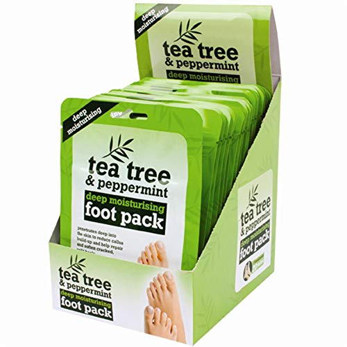 Logyua 5x Tea Tree Peppermint & Shea Butter Foot Treatment Packs