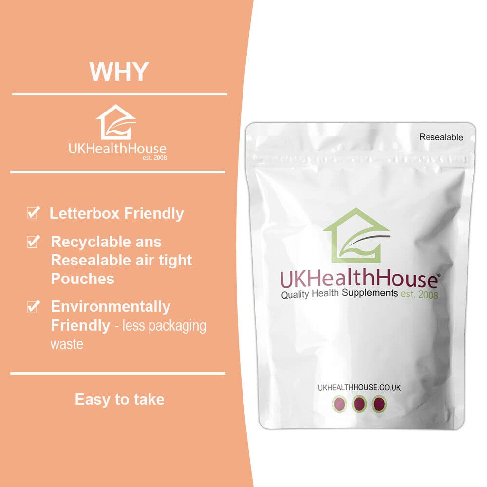 UKHealthHouse 100% Pure MSM Powder x 500g - Methyl Sulfonyl Methane - Joint Support - Food Grade