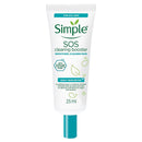 Simple Daily Skin Detox SOS Clearing with thyme, zinc, and witch hazel Booster long-lasting shine & blemish control 25ml - Packaging May Vary