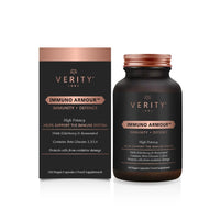 Verity Labs VERITY LABS Immuno Armour Cold and Flu | High Strength Immunity Support | Vitamin C, Vitamin D, Zinc, Elderberry, Probiotics, NAC Supplement