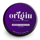 Generic Origin - Organic Beef Tallow Skin Care Balm. Barrier skin food for dry skin, eczema, rosacea, menopausal. Body lotion, hand and face cream, adults and baby. (Blackberry)