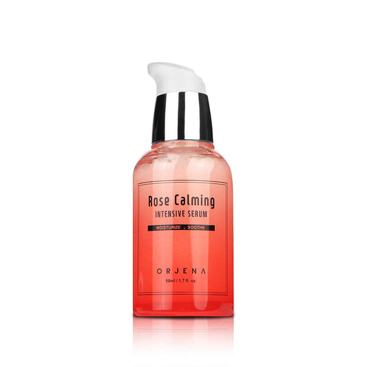 Orjena Rose Calming Intensive Serum - Moisturizing, Soothing, Calming - For All Skin Types, 50ml Net Wt