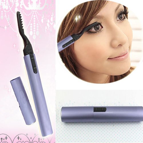 Boolavard Electric Pen Style Heated Eyelash Curler Beauty Eyes Lashes Maker Lasting Makeup