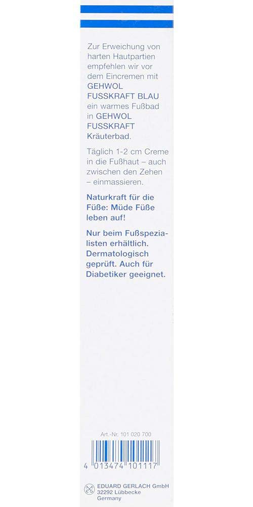 Gehwol Foot Cream Tube, Blue 125 ml