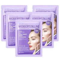 OKAQEE Microcrystalline Eye Mask with Hyaluronic Acid - 5PCS Anti Wrinkle Eye Mask