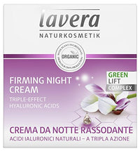 lavera Firming Night Cream Karanja ✔Anti-Age ✔ hyaluronic acid ✔ Moisturises & Reduces Wrinkles ✔ Vegan ✔ Organic Skin Care ✔ Natural & Innovative Cosmetics (50 ml)