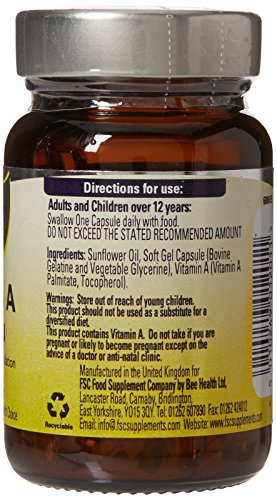 FSC 8000iu Vitamin A 90 Capsules