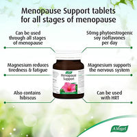 A.Vogel Menopause Support | for Perimenopause, Menopause & Postmenopause Symptoms | Menopause Supplement with Soy Isoflavones, Magnesium & Hibiscus | 30 Tablets