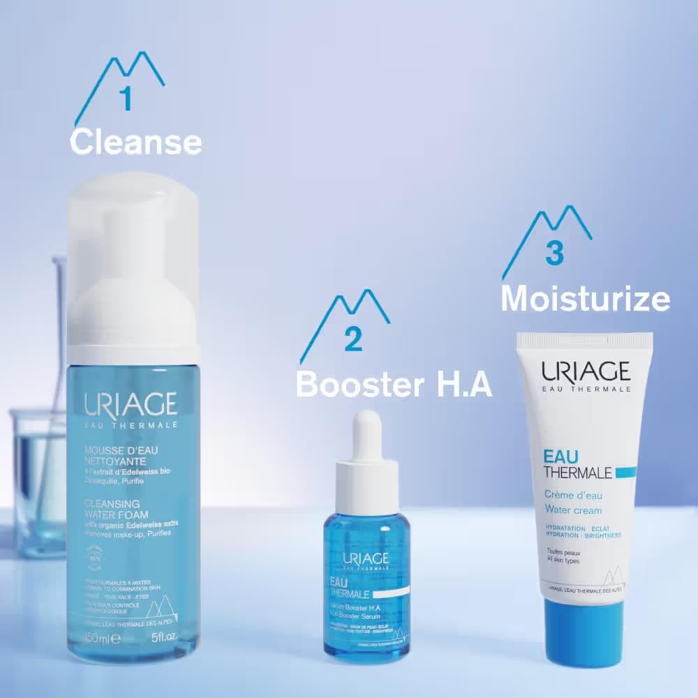 Uriage Eau Thermale Cleansing Make-Up Remover Foam, 150 ml