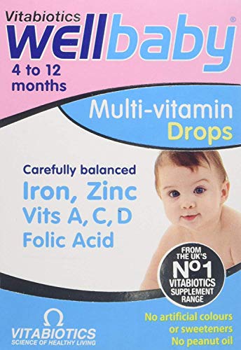 Vitabiotics (2 Pack) - Vitabiotic - Wellkid Baby Drops | 30ml | 2 PACK BUNDLE