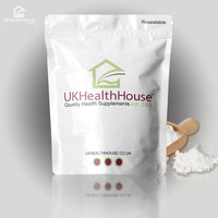 UKHealthHouse Glycine Powder - Anti Inflammatory, Sleep Aid - Recovery, GH Release 100% Pure Glycine, Vegan Friendly, Boosts Protein Synthesis, White (50g)