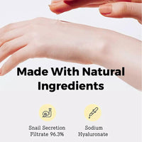 Tongyend Snail Repair Essence, Snail 96% Mucin Power Repairing Essence, Hyaluronic Acid Serum for Face, Hydrating Serum for Face with Snail Secretion Filtrate for Dull & Damaged Skin