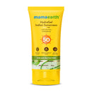 MAMAEARTH Mamaearth HydraGel Indian Sunscreen SPF 50, With Aloe Vera & Raspberry, for Sun Protection 50 g (Pack of 1)