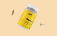 VITL Vitl Vitamin C 500mg Supplement - 30 Vegan Easy to Swallow Capsules - Support Normal Functioning of The Immune System - 1 Month Supply