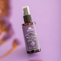 Ayumi Rosemary oil for hair growth castor oil organic coconut oil fenugreek diluted rosemary oil hair mask skin care essential oils massage oil lash serum