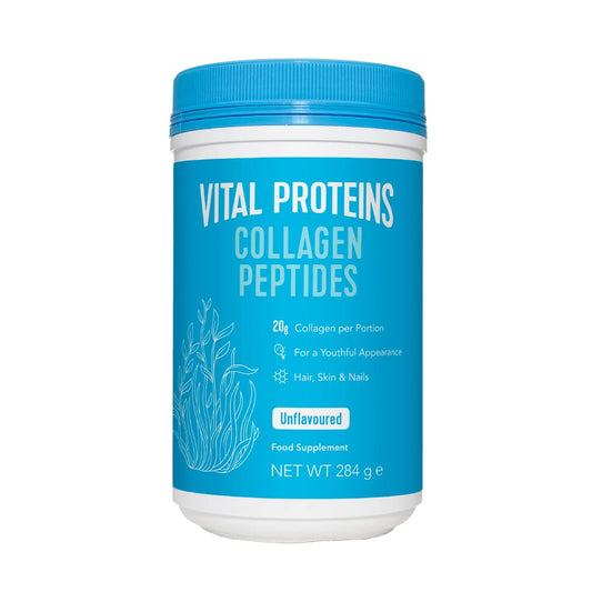 VITAL PROTEINS Collagen Supplements, Vital Proteins Hydrolyzed Collagen Peptides Powder (Type I, III) - Unflavored 284g Canister