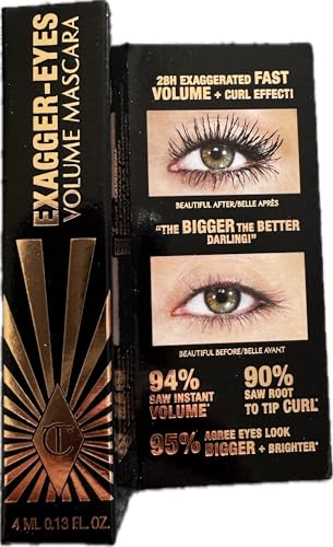 CHARLOTTE TILBURY Charlotte Tilbury | Exagger-Eyes Volume Mascara | Exagger-Black | 4ml