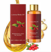 Magic Luxury Body Oil – Intensely Hydrating Dry Skin Care with Vitamin E, Coconut Oil & Rosehip | Nourishing, Non-Greasy Fine Lines Reduction, Natural Glow Magic Massage Oil| 100ml