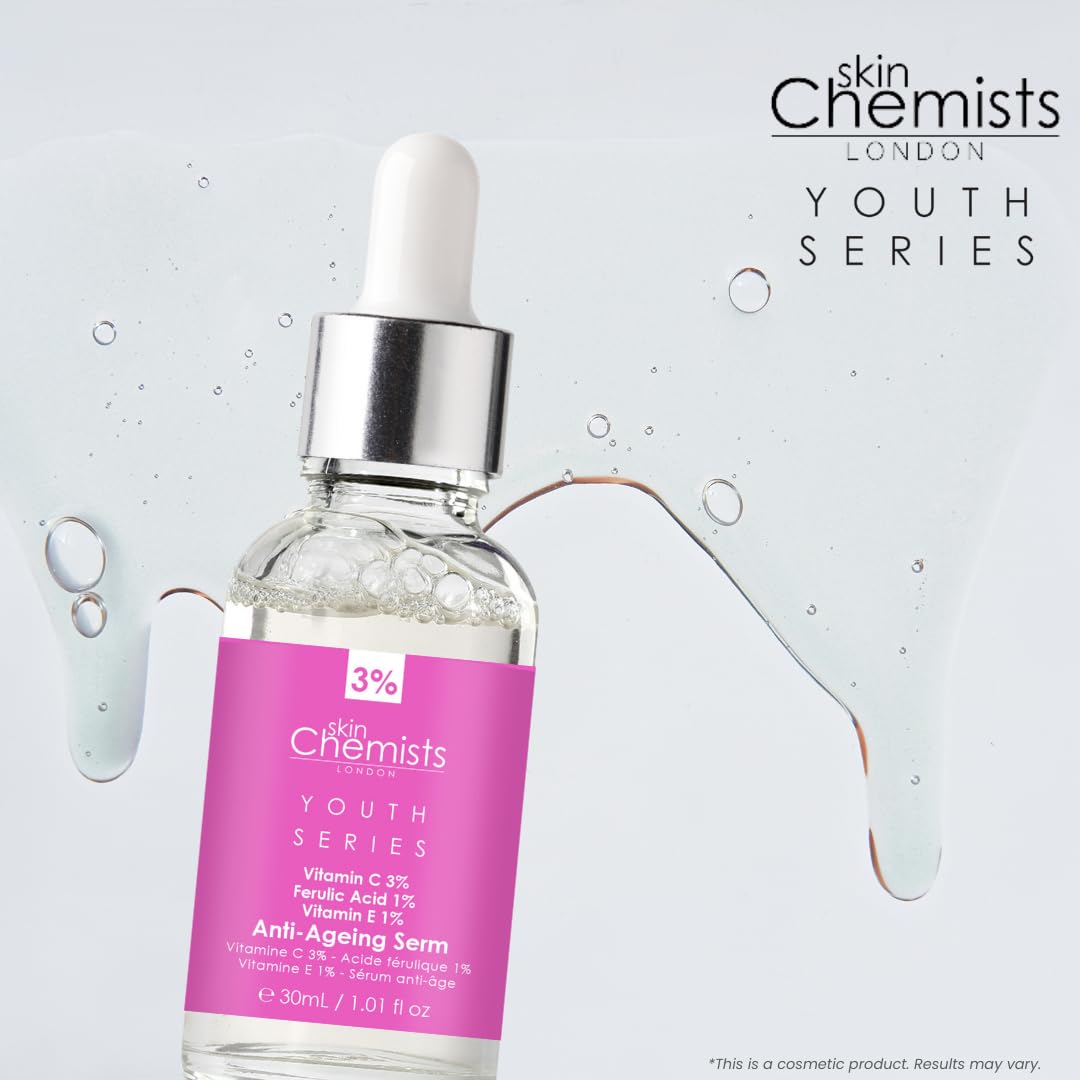 skinChemists Skin Chemists Anti-Ageing - Vitamin C 3%, Ferulic Acid 1%, Vitamin E 1%