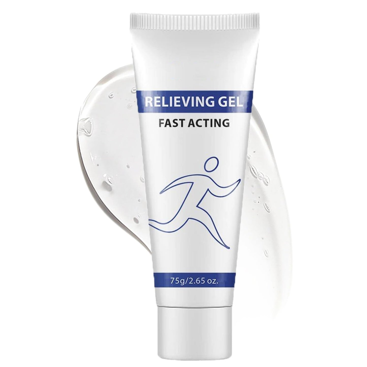 DMQ Soothing Cooling Gel - Relieving Body Gel, Fast Acting Soothing Solution, Instant Cooling Clear Relieving Cream, Body Care Lotions for Waist Leg Knee Shoulder Neck