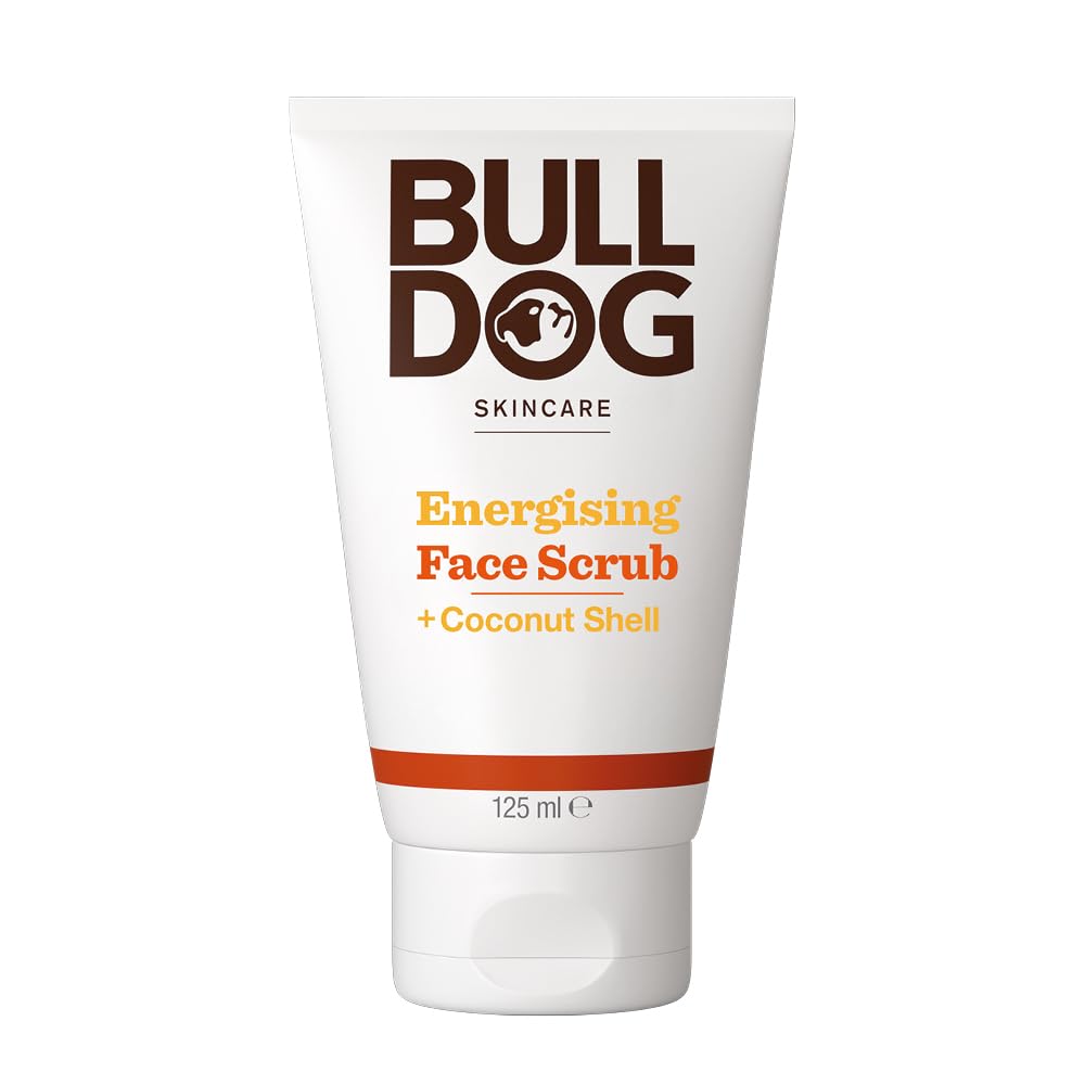 Bulldog Skincare Energising Face Scrub for Men, 125 ml