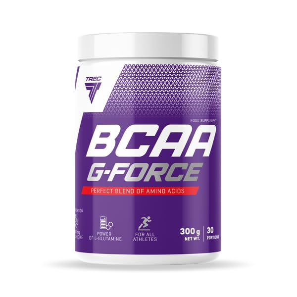 Trec Nutrition Bcaa G-Force 360 Caps- Muscle Growth and Recovery Supplement, L-Leucine, L-Valine, L-Isoleucine, L-Glutamine, Creatine Monohydrate, Vitamin B12, Calcium, Magnesium