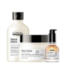 L'ORÉAL L'Oreal Professionnel PACK Serie Expert Metal Detox Shampoo 300ml, Metal Detox Mask 250ml & Metal Detox Anti-Deposit Protector Concentrated Oil 50ml