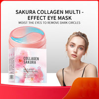 ZQUKAMZ Sakura Eye Masks, 30 Pairs Collagen Gel Under Eye Patches, Crystal Eye Masks Reduce Wrinkles and Dark Circles, Moisturizing & Anti-Aging Reducing Eye Wrinkles Skincare