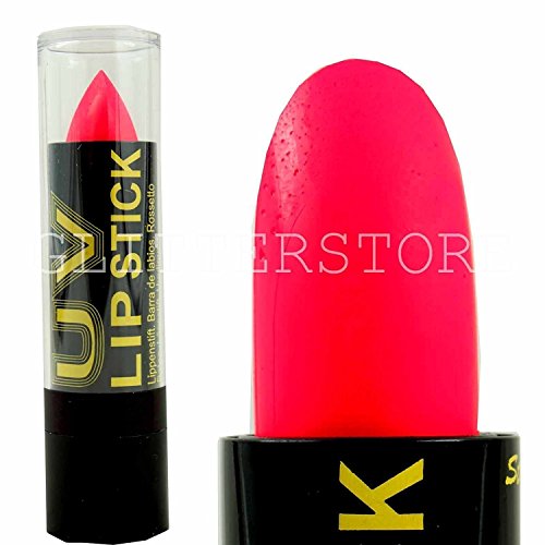 Stargazer Neon Glow In UV Lipstick - Neon Pink