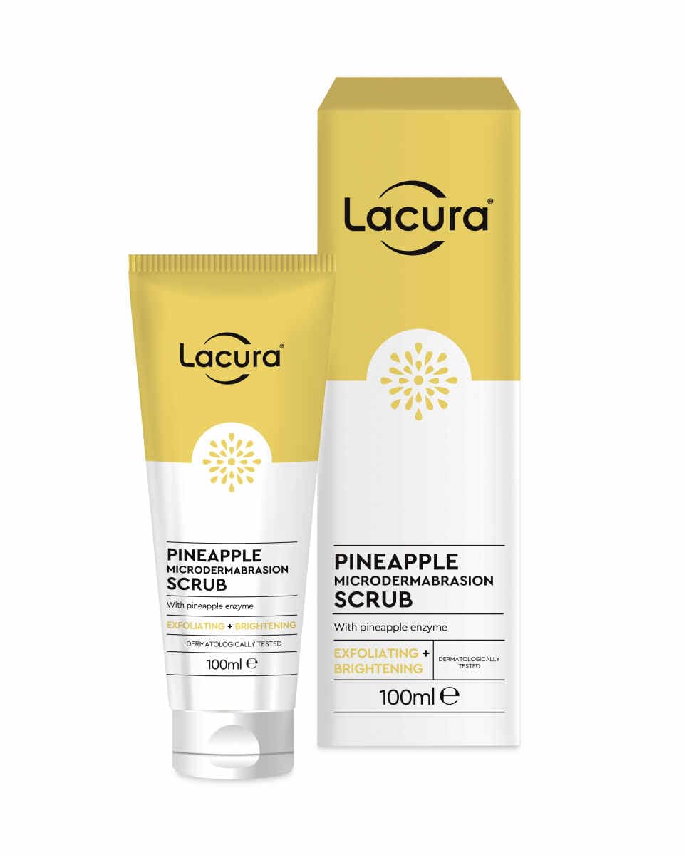 Generic Lacura-ALDI - Pineapple Microdermabrasion Scrub - Gently Exfoliate, Removing Dead Skin Cells | 100mL