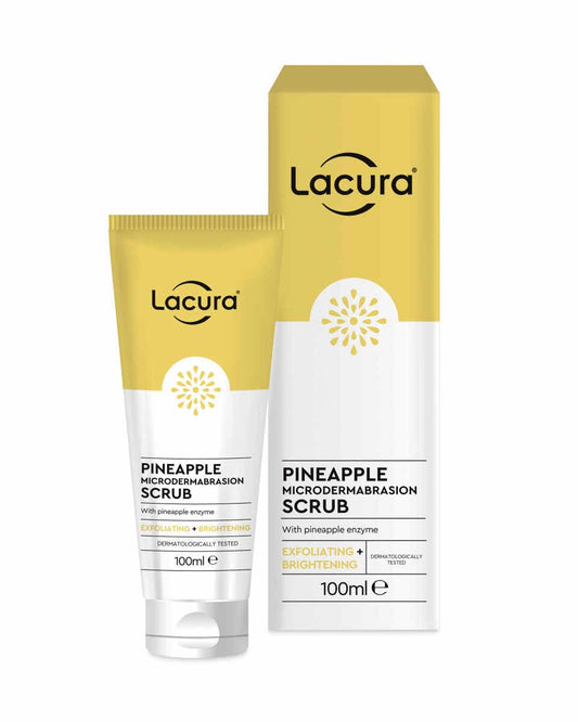 Generic Lacura-ALDI - Pineapple Microdermabrasion Scrub - Gently Exfoliate, Removing Dead Skin Cells | 100mL