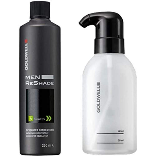 Goldwell Men Reshade developer concentrate 250 ml & applicator bottle