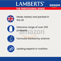 Lamberts A-Z Multi – Daily Multivitamin & Mineral Formula – with 23 Key Nutrients – One-a-Day – 60 Tablets