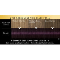 Schwarzkopf Oleo Intense, Permanent Purple Hair Dye, Ammonia Free, Up to 100 Percent Grey Coverage, Rich Plum 3 - 33