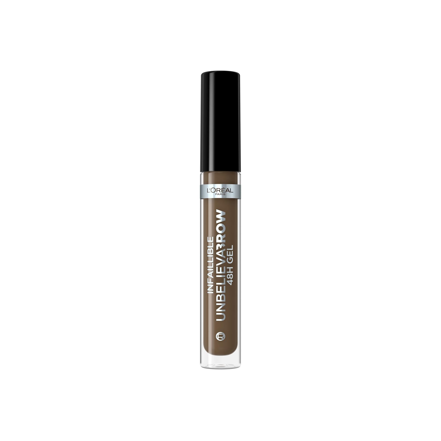 L'Oreal Paris UnbelievaBrow Long-Lasting Eyebrow Gel, Smudge-Proof, Transfer-Proof, Waterproof, 5.0 Light Brunette