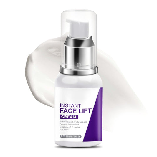 IZBEAUVO Instant Face Lift Cream-Collagen & Hyaluronic Acid Firming Cream-Anti-Aging & Anti-Wrinkle Formula to Reduce Fine Lines,Lift & Firm Skin,24-Hour Facial Care,Suitable For for All Skin Types, 50ml
