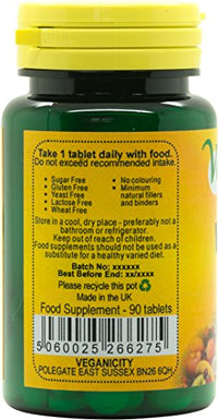 Vitamin D2 800iu : Vitamin D General Health & Joint Supplement : 90 Tablets