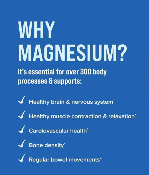 Generic Calm Magnesium Drink Mix Raspberry Lemon Flavor, Vegan 227g