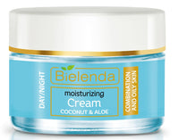 Hydra Care Coconut and Aloe Moisturizing Light Cream for Combination Skin Bielenda