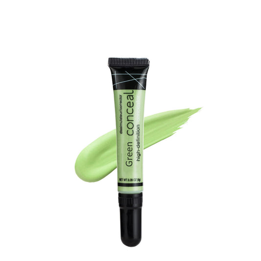 OKAQEE Green Full Coverage Concealer - Waterproof Dark Circles and Blemish Concealer - Long Lasting Corrector Concealer (Green)