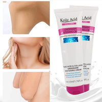 Kojic Acid Underarm Whitening Cream, Skin Bleaching Cream, Intimate Area Dark Spot Corrector Lightening Cream for Body, Underarms, Armpit, Knees, Legs and Inner Thigh Cream for Acanthosis Nigricans