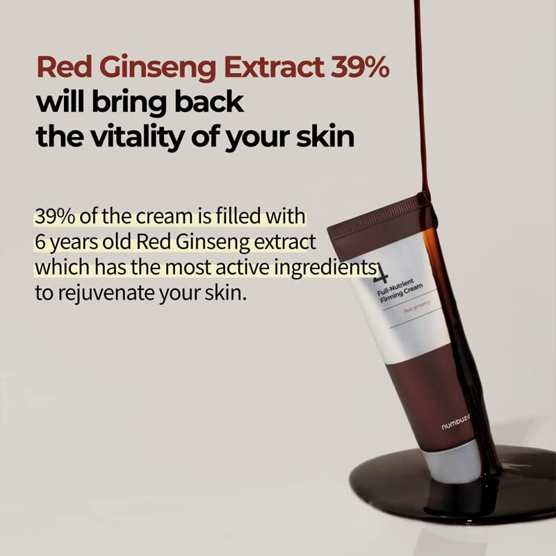 Generic numbuzin No.4 Full-Nutrient Firming Cream 60ml Highly Nutritious,Anti-wrinkle, Anti-aging, Elasticity