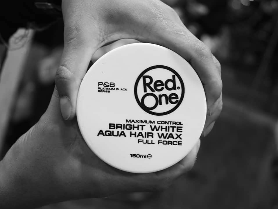 RedOne Hair Styling Aqua Wax White 150 ml | Ultra Hold | Gel Wax | Peach Scent | Maximum Control