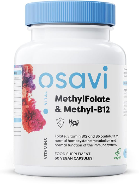 OSAVI Osavi MethylFolate & Methyl-B12-60 Vegan caps
