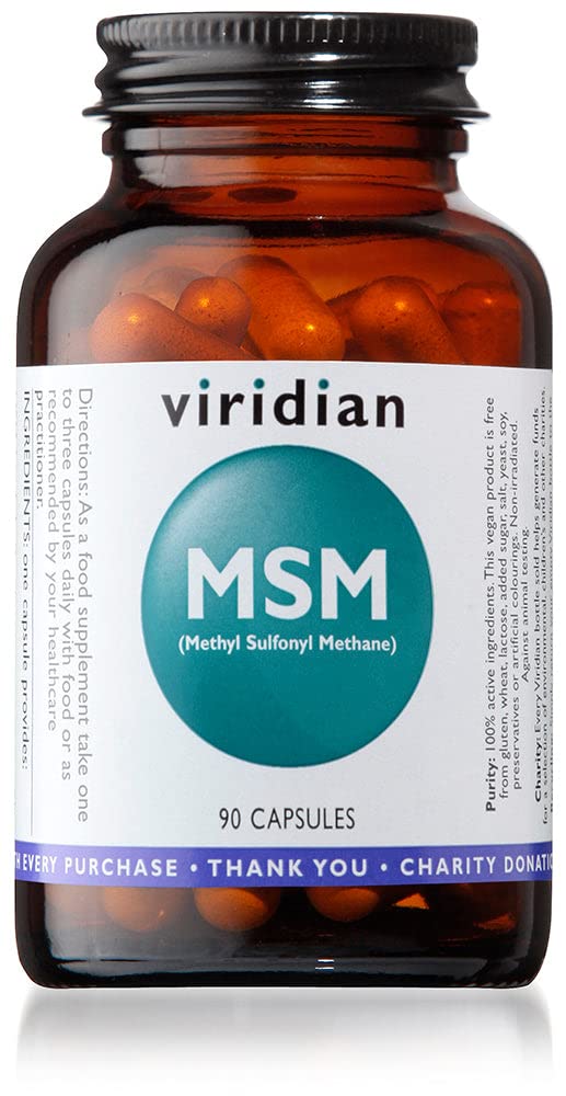 Viridian MSM (Methyl Sulfonyl Methane) Capsules 90
