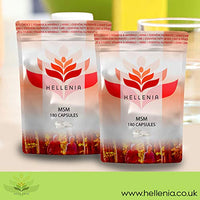 Hellenia MSM (Methyl Sulphonyl Methane) 1000mg - 180 Capsules - Joint Care Supplement